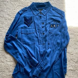 Rails military Inspired blouse